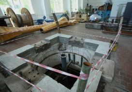 Reconstruction of the pumping station of the first rise