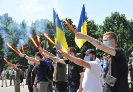 Action "200 days of lies" in Kharkiv