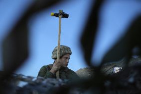 Український військовослужбовець