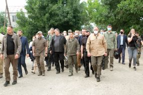 Arsen Avakov, Vladimir Zelensky and Alex Danilov