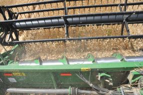 Grain harvest in Kharkiv region