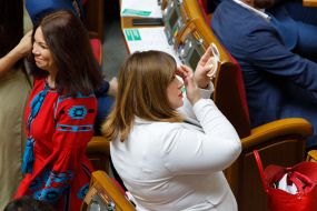 Viktoriya Syumar and Lesya Zaburanna