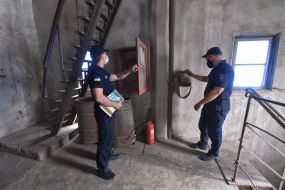 Lifeguard at the Orekhovsky bakery plant