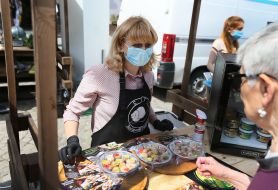 Farm fair on the Market Square