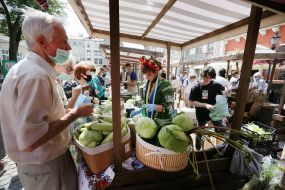 Farm fair on the Market Square