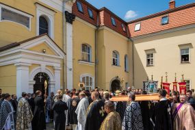 Farewell ceremony with Bishop Milan Shashik