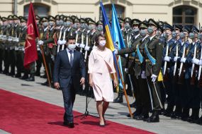 Simonetta Sommaruha, Volodymyr Zelenskyy
