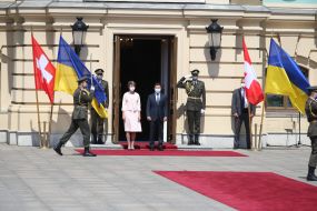 Simonetta Sommaruha, Volodymyr Zelenskyy