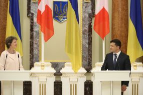 Simonetta Sommaruha, Volodymyr Zelenskyy