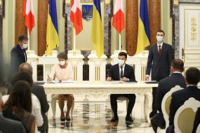 Simonetta Sommaruha, Volodymyr Zelenskyy
