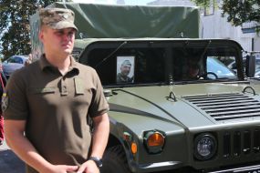 Farewell ceremony with Nikolay Ilyin