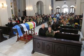 Церемония прощания с Николаем Ильиным