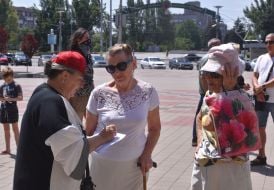 Action against online learning in Zaporizhia