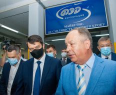 Dmytro Razumkov and Viktor Popov