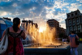 Фонтан на Майдані Незалежності