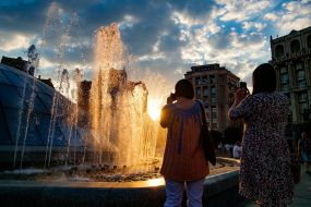 Фонтан на Майдані Незалежності