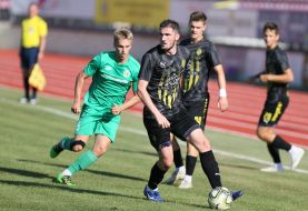 Игровой момент матча