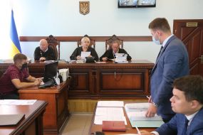 Заседание Киевского апелляционного суда