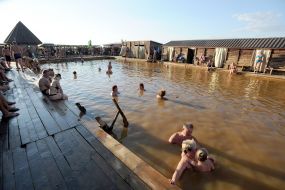 Geyser in the Kherson region