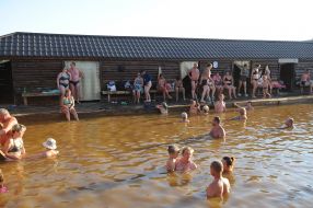 Geyser in the Kherson region