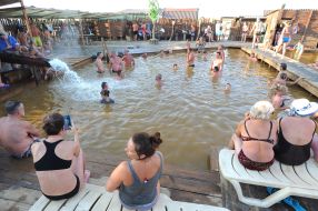Geyser in the Kherson region