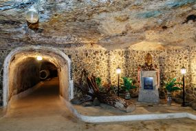 А monument to Istvan Dobo