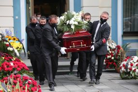 Farewell ceremony with Academician Boris Paton