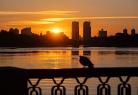 Світанок в Києві