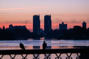 Світанок в Києві