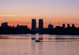 Світанок в Києві