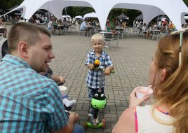 Ice cream fair in Lviv