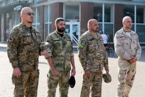 Participants in the anti-terrorist operation