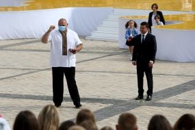 Василь Вірастюк та Володимир Зеленський