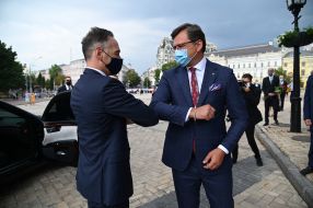 Дмитрий Кулеба и Гайко Маас