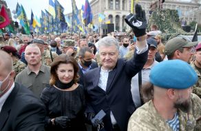 Petro Poroshenko and Marina Poroshenko