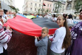 March of the Unconquered in Lviv