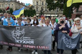 March of the Unconquered in Lviv