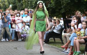 Благотворительный показ мод «Etno Fashion Show» во Львове