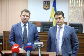 Oleksandr Maksymenko and Oleksiy Zadoyenko