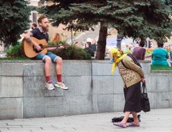 Street musician