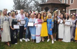 Participants in setting the record of Ukraine "Embroidered beauty of Ukraine"