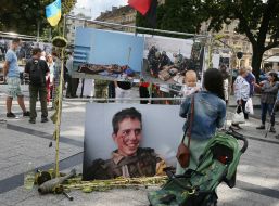 Exhibition of photographs from Ilovaisk