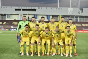 Players of the Ukrainian national football team
