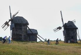 Mills in the National Museum of Folk Architecture and Life of Ukraine