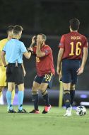 Football. League of Nations. The national team of Ukraine is the national team of Spain