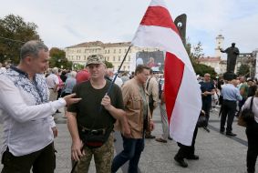 Rally of the European Solidarity political party in Lviv