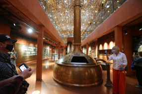 Lvivarnya museum and cultural complex of beer history in Ukraine