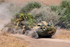 92nd separate mechanized brigade during the exercises