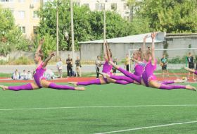 Demonstration performances of athletes