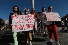 March of solidarity with Belarusian women